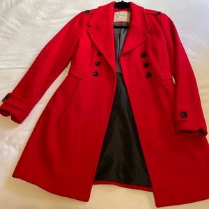 Zara Red Coat